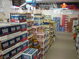 The Beer Room at Upper Falls Liquors